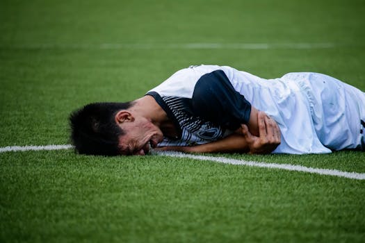 soccer team cool down