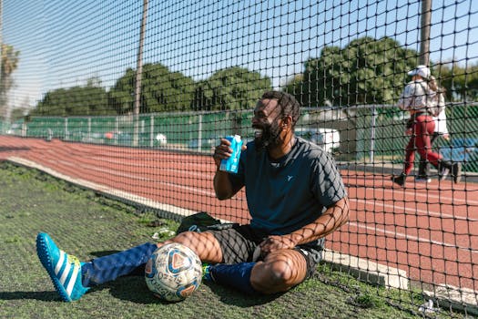 hydration after soccer