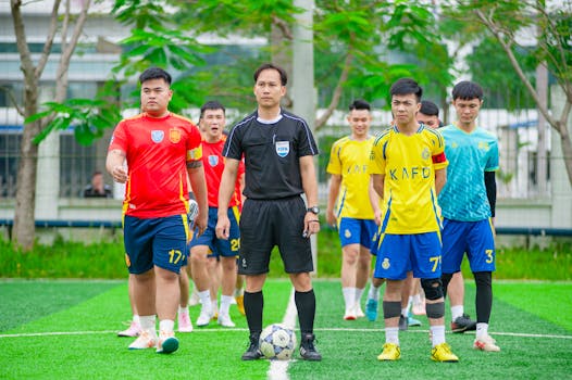 soccer team formation