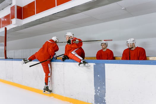 players practicing together