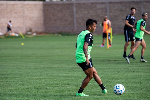 Practicing Soccer Skills